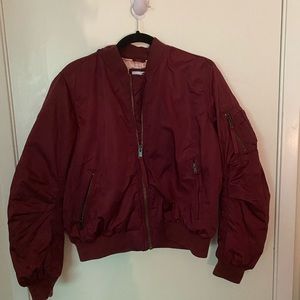 Burgundy Gap Bomber